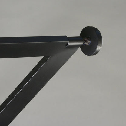 Bevel Coffee Table - Black foot detail